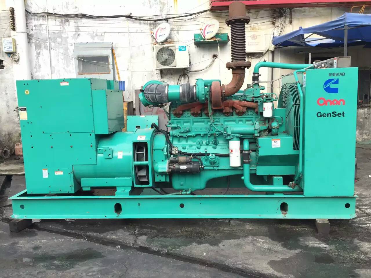 于田租赁发电机-柴油发电机不正常冒烟的原因